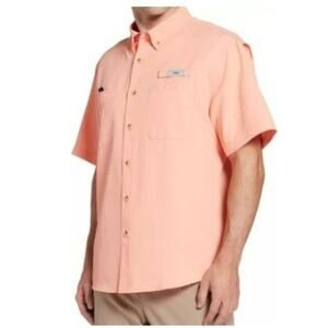 Field & Stream Men's Latitude II Woven Fishing Button Down T-Shirt Size XLarge